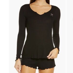 Honeydew Lovestruck Thermal Knit Short Pajamas